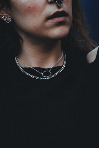 Colgante Ellipse Silverscape