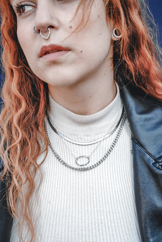 Colgante Ellipse Silverscape