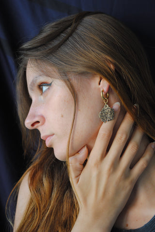 Pendientes Gryffindor